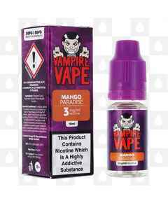 Mango Paradise | Tropical Collection by Vampire Vape E Liquid | 10ml Bottles, Strength & Size: 00mg • 10ml