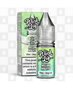 Melon Mojito by Wick Liq Bar Juice E Liquid | 10ml Nic Salt, Strength & Size: 05mg • 10ml