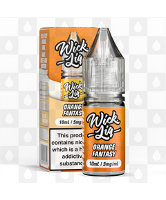 Orange Fantasy by Wick Liq Bar Juice E Liquid | 10ml Nic Salt, Strength & Size: 05mg • 10ml