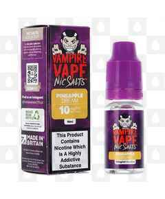 Pineapple Dream | Tropical Collection by Vampire Vape E Liquid | 10ml Nic Salt, Strength & Size: 20mg • 10ml