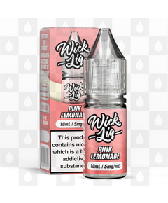 Pink Lemonade by Wick Liq Bar Juice E Liquid | 10ml Nic Salt, Strength & Size: 05mg • 10ml