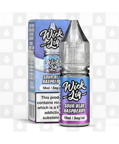 Sour Blue Raspberry by Wick Liq Bar Juice E Liquid | 10ml Nic Salt, Strength & Size: 05mg • 10ml