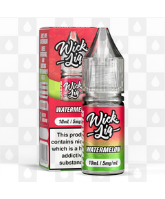 Watermelon by Wick Liq Bar Juice E Liquid | 10ml Nic Salt, Strength & Size: 05mg • 10ml
