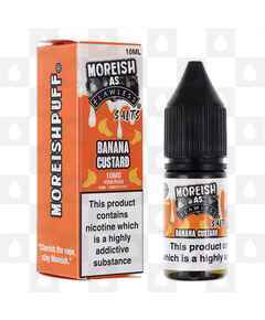 Banana Custard by Moreish as Flawless E Liquid | 10ml Nic Salt, Strength & Size: 10mg • 10ml