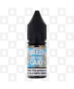 Birthday Cake by Greedy E Liquid | 10ml Nic Salt, Strength & Size: 10mg • 10ml
