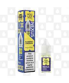 Blueberry Lemonade By Nexus Pod Salt E Liquid | 10ml Nic Salt, Strength & Size: 05mg • 10ml