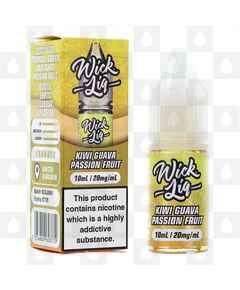 Kiwi Guava Passion Fruit by Wick Liq Bar Juice E Liquid | 10ml Nic Salt, Strength & Size: 05mg • 10ml