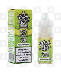 Lemon & Lime by Wick Liq Bar Juice E Liquid | 10ml Nic Salt, Strength & Size: 05mg • 10ml
