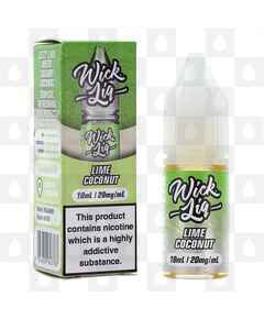 Lime Coconut by Wick Liq Bar Juice E Liquid | 10ml Nic Salt, Strength & Size: 05mg • 10ml