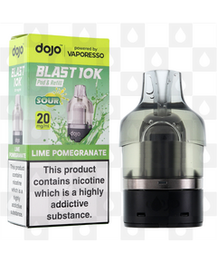 Lime Pomegranate | Vaporesso Dojo Blast 10K Refill Pack
