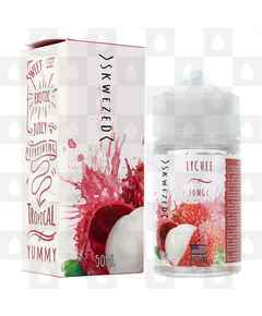 Lychee by Skwezed E Liquid | 50ml Short Fill, Strength & Size: 0mg • 50ml (60ml Bottle)