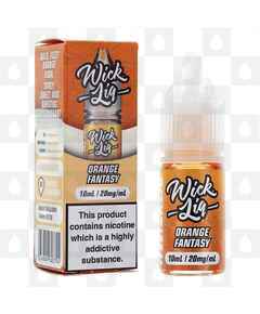 Orange Fantasy by Wick Liq Bar Juice E Liquid | 10ml Nic Salt, Strength & Size: 05mg • 10ml