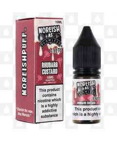 Rhubarb Custard by Moreish as Flawless E Liquid | 10ml Nic Salt, Strength & Size: 10mg • 10ml