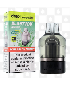 Sour Peach Gummy | Vaporesso Dojo Blast 10K Refill Pack