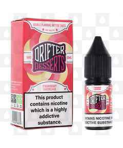 Strawberry Cheesecake | Desserts by Drifter Bar Juice E Liquid | 10ml Nic Salt, Strength & Size: 05mg • 10ml