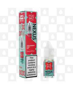 Strawberry Kiwi Ice By Nexus Pod Salt E Liquid | 10ml Nic Salt, Strength & Size: 05mg • 10ml
