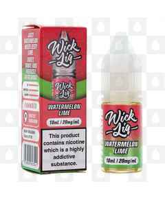 Watermelon Lime by Wick Liq Bar Juice E Liquid | 10ml Nic Salt, Strength & Size: 20mg • 10ml
