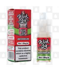 Watermelon by Wick Liq Bar Juice E Liquid | 10ml Nic Salt, Strength & Size: 05mg • 10ml