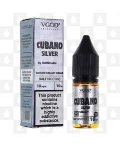 Cubano Silver by VGOD E Liquid | 10ml Nic Salt, Strength & Size: 10mg • 10ml