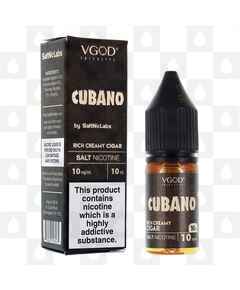 Cubano by VGOD E Liquid | 10ml Nic Salt, Strength & Size: 10mg • 10ml