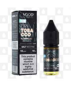 Dry Tobacco Iced by VGOD E Liquid | 10ml Nic Salt, Strength & Size: 10mg • 10ml