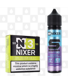 Mixed Berry Chill by Swish E Liquid | 60ml Longfill, Nicotine Type: Regular Nicotine, Strength & Size: 03mg • 60ml • Inc. Shots (50/50)