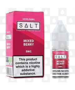 Mixed Berry by SALT E Liquid | 10ml Nic Salt, Strength & Size: 05mg • 10ml
