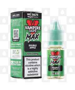 Double Apple by Vampire Vape Max E Liquid | 10ml Nic Salt, Strength & Size: 05mg • 10ml