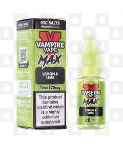 Lemon Lime by Vampire Vape Max E Liquid | 10ml Nic Salt, Strength & Size: 05mg • 10ml