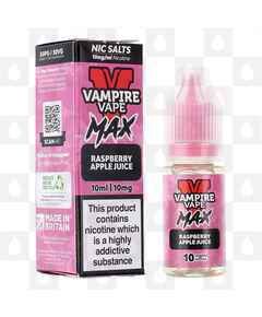 Raspberry Apple Juice by Vampire Vape Max E Liquid | 10ml Nic Salt, Strength & Size: 05mg • 10ml