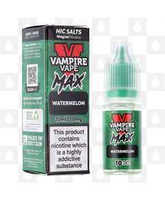 Watermelon by Vampire Vape Max E Liquid | 10ml Nic Salt, Strength & Size: 05mg • 10ml