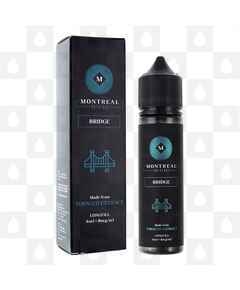 Bridge by Montreal Original E Liquid | 06ml Longfill, Nicotine Type: Nicotine Free, Strength & Size: 00mg • Makes 56ml • Inc. Shots