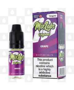 Grape by Mix Labs E Liquid | 10ml Nic Salt, Strength & Size: 05mg • 10ml