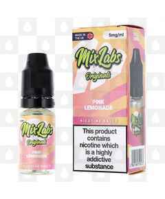 Pink Lemonade by Mix Labs E Liquid | 10ml Nic Salt, Strength & Size: 05mg • 10ml
