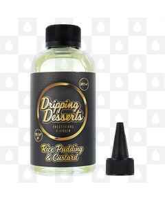 Rice Pudding & Custard by Dripping Desserts E Liquid | 200ml Short Fill, Strength & Size: 0mg • 200ml (240ml Bottle)