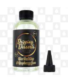 Rice Pudding & Raspberry Jam by Dripping Desserts E Liquid | 200ml Short Fill, Strength & Size: 0mg • 200ml (240ml Bottle)