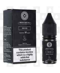 Silver by Montreal Original E Liquid | 10ml Nic Salt, Strength & Size: 10mg • 10ml
