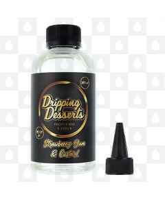 Strawberry Jam & Custard by Dripping Desserts E Liquid | 200ml Short Fill, Strength & Size: 0mg • 200ml (240ml Bottle)