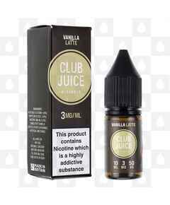 Vanilla Latte by Club Juice 50/50 E Liquid | 10ml Bottles, Strength & Size: 03mg • 10ml