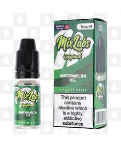 Watermelon Ice by Mix Labs E Liquid | 10ml Nic Salt, Strength & Size: 05mg • 10ml