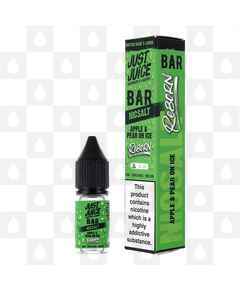 Apple & Pear On Ice | Just Juice Bar Reborn E Liquid | 10ml Nic Salt, Strength & Size: 05mg • 10ml
