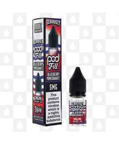 Blueberry Pomegranate by Seriously Pod Fill E Liquid | 10ml Nic Salt, Strength & Size: 05mg • 10ml