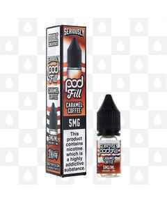 Caramel Coffee by Seriously Pod Fill E Liquid | 10ml Nic Salt, Strength & Size: 05mg • 10ml