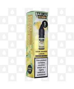 Sour Orange Lemon by Zeus Juice Bar Liq E Liquid | 10ml Nic Salt, Strength & Size: 05mg • 10ml