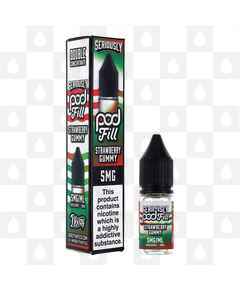 Strawberry Gummy by Seriously Pod Fill E Liquid | 10ml Nic Salt, Strength & Size: 05mg • 10ml