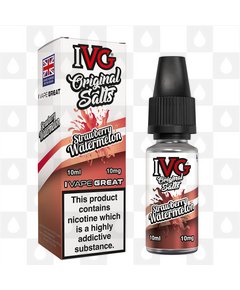 Strawberry Watermelon by IVG Original E Liquid | 10ml Nic Salt, Strength & Size: 10mg • 10ml
