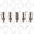 Aspire BVC Replacement Coils (Box Of Five), Ohm: 1.6