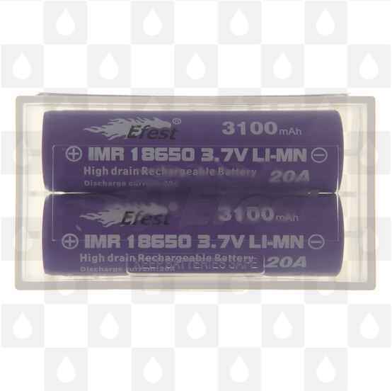 Efest 2 x 18650 Battery Hard Case With Locking Clip