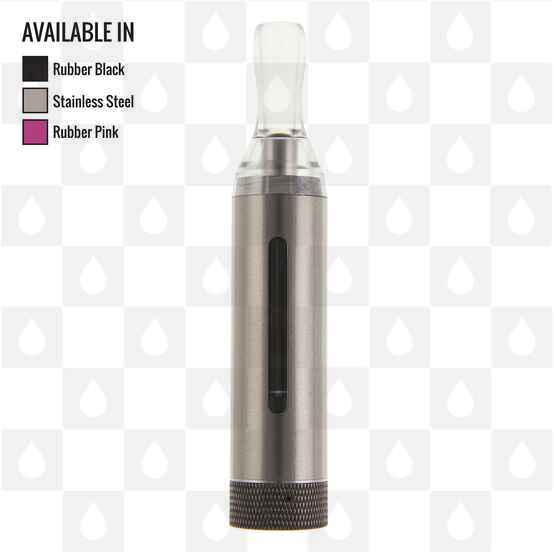 Kanger MT3 Clear Cartomizer / Tank, Ohm: 2.5, Tank Colour: Stainless Steel