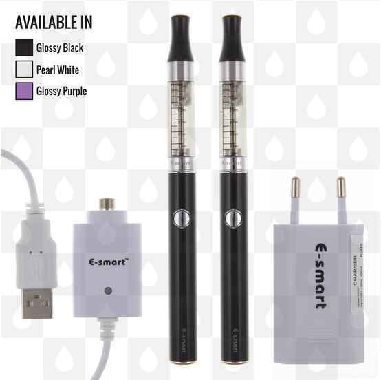 Kanger E-Smart E-Cigarette (2 x 320mAh) Box Set, Selected Colour: Black Gloss